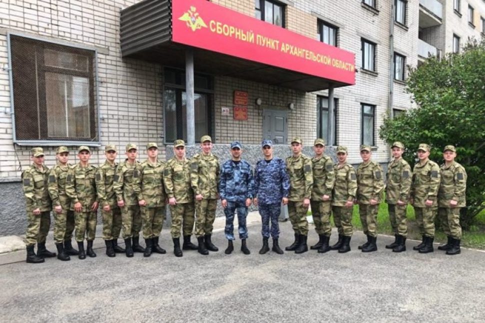 Северян призвали на службу в воинскую часть Росгвардии в Санкт-Петербурге